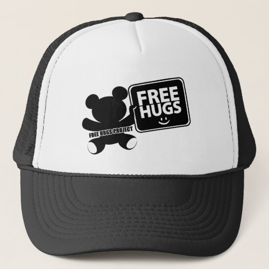 Free Hugs Beer Trucker Hat Pet (Voorkant)