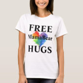 Free Hugs Big & Bold T Shirt (Voorkant)