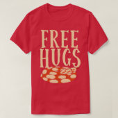 Free Hugs Boa Constrictor Snake Funny graphic and  T-shirt (Design voorkant)