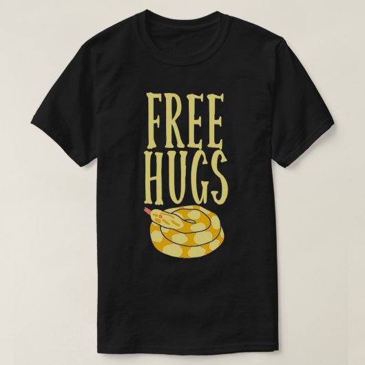 Free Hugs Boa Constrictor Snake Funny Pullover (Design voorkant)