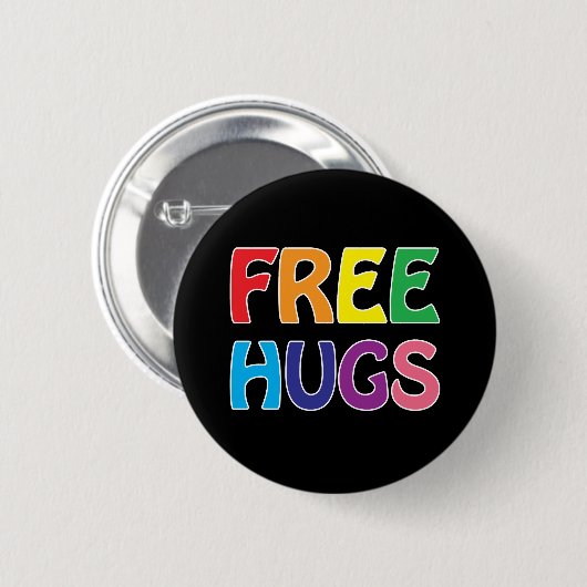 Free Hugs Button (Voorkant /achterkant)