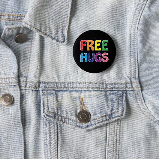 Free Hugs Button (In situ)
