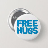 Free Hugs Button (Voorkant /achterkant)