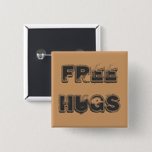 Free Hugs Button (Voorkant /achterkant)