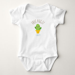 FREE Hugs!   Cactus baby cadeau voor pasgeborenen Romper