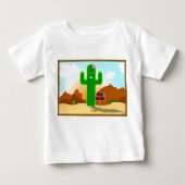 Free Hugs Cactus Baby T-Shirt (Voorkant)