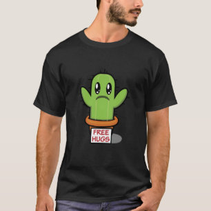 Free Hugs - Cactus Funny Humor T-shirt