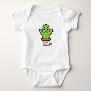 Free Hugs - Cactus Humor Funny Romper