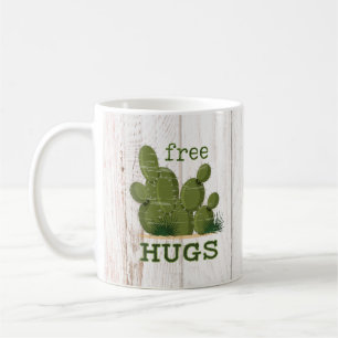 Free Hugs Cactus Koffiemok