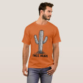 Free Hugs Cactus T-shirt (Voorkant volledig)