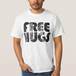 Free Hugs Cute Retro 80's T-Shirt