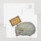 Free Hugs Hedegel Briefkaart (Voorkant / Achterkant)