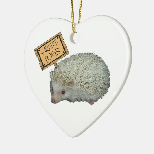 Free Hugs Hedegel Keramisch Ornament (Links)