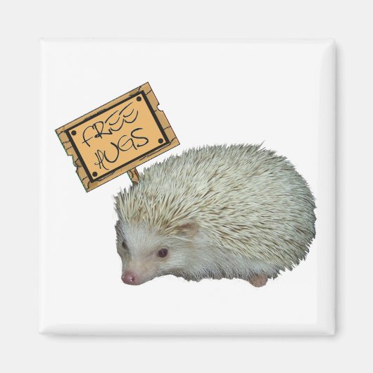 Free Hugs Hedegel Magneet (Voorkant)