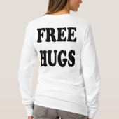 Free Hugs Hoodie T-shirt (Achterkant)