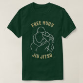 Free Hugs Jiu Jitsu BJJ MMA Grappling grappigs T-shirt (Design voorkant)