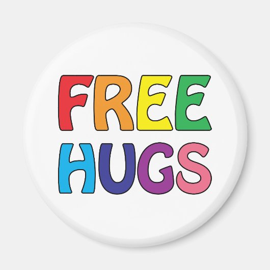 Free Hugs Magnet (Voorkant)