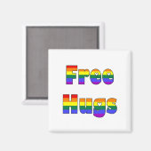 Free Hugs Magnet (Voorkant / Achterkant)