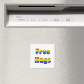 Free Hugs Magnet (Insitu (Vaatwasser))