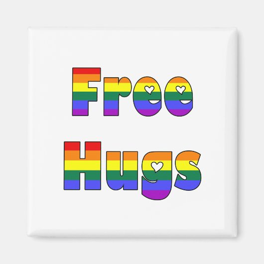 Free Hugs Magnet (Voorkant)