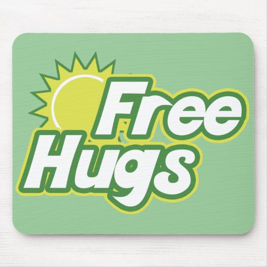 Free Hugs Novelty Muismat (Voorkant)