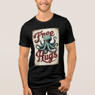 Free Hugs Octopus T-shirt - Acht armen van Schatti