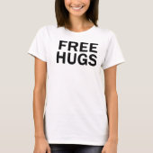 Free Hugs Performance V Neck - Vrouwenfunctionaris T-shirt (Voorkant)