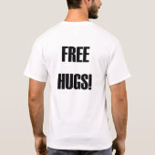 "Free Hugs"-shirt T-shirt (Achterkant)
