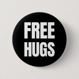 Free Hugs Standard, 2¼-inch ronde Button