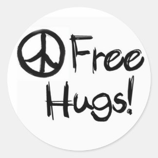 Free Hugs Sticker