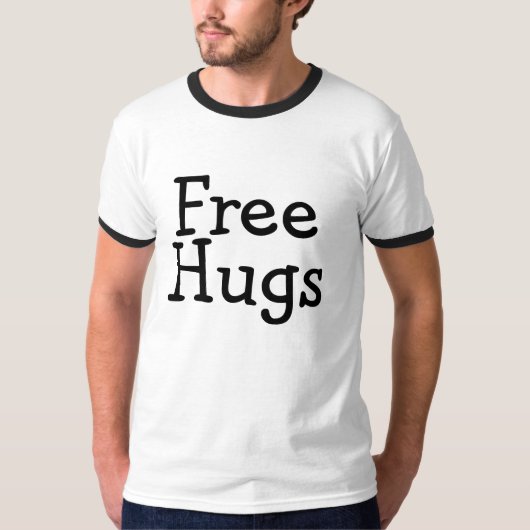Free Hugs T-Shirt (Voorkant)