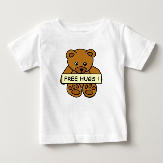 Free Hugs Teddy-kleding (Voorkant)