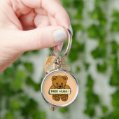 Free Hugs Teddy-sleutelketens Sleutelhanger (Hand)
