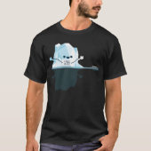 Free Hugs Titanic Iceberg Funny RMS Titanic T-shirt (Voorkant)
