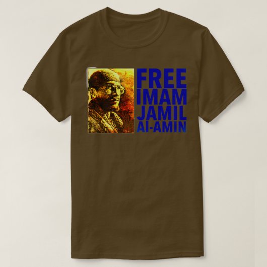 Free Imam Jamil AlAmin T-shirt (Design voorkant)