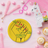 Free Inderdaad JUNETEENTH Papieren Bordje (Feest)