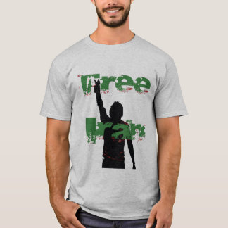 Free Iran green T-shirt