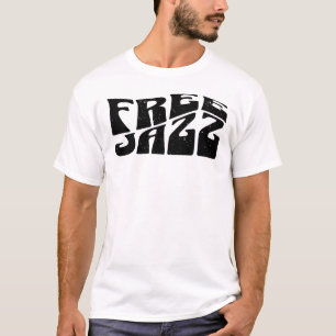 Free jazz logo t-shirt