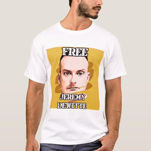Free Jeremy Dewitter T-shirt (Voorkant)