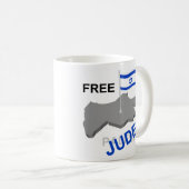 Free Judea Koffiemok (Voorkant rechts)