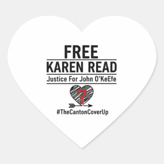 Free Karen Reard Sticker Justice For John O'Keefe