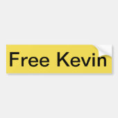 Free Kevin Bumpersticker (Voorkant)