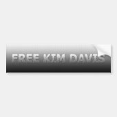 Free Kim Davis Bumpersticker (Voorkant)