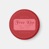 Free kiss magneet (Voorkant)