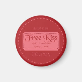 Free kiss magneet