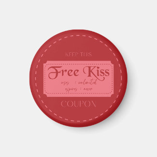 Free kiss magneet