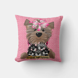 Free Kittens American MoJo Pillow Kussen