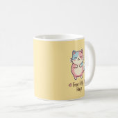 Free Kitty Hugz Cute Kawaii Cat Mug Koffiemok (Voorkant rechts)