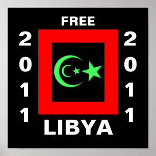 FREE LIBYA POSTER