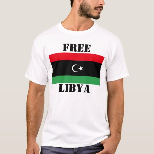 FREE LIBYA T-SHIRT (Voorkant)